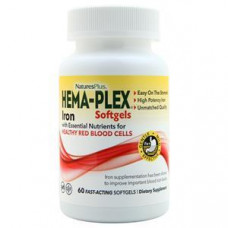 Железо Nature's Plus HEMA-PLEX 60сг