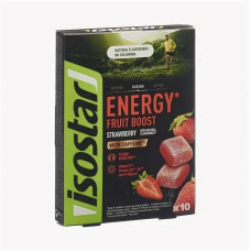 Энергетическая конфета Isostar Energy Fruit Boost Клубника 100 г        