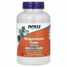 Магний NOW MAGNESIUM 400мг180 капсул